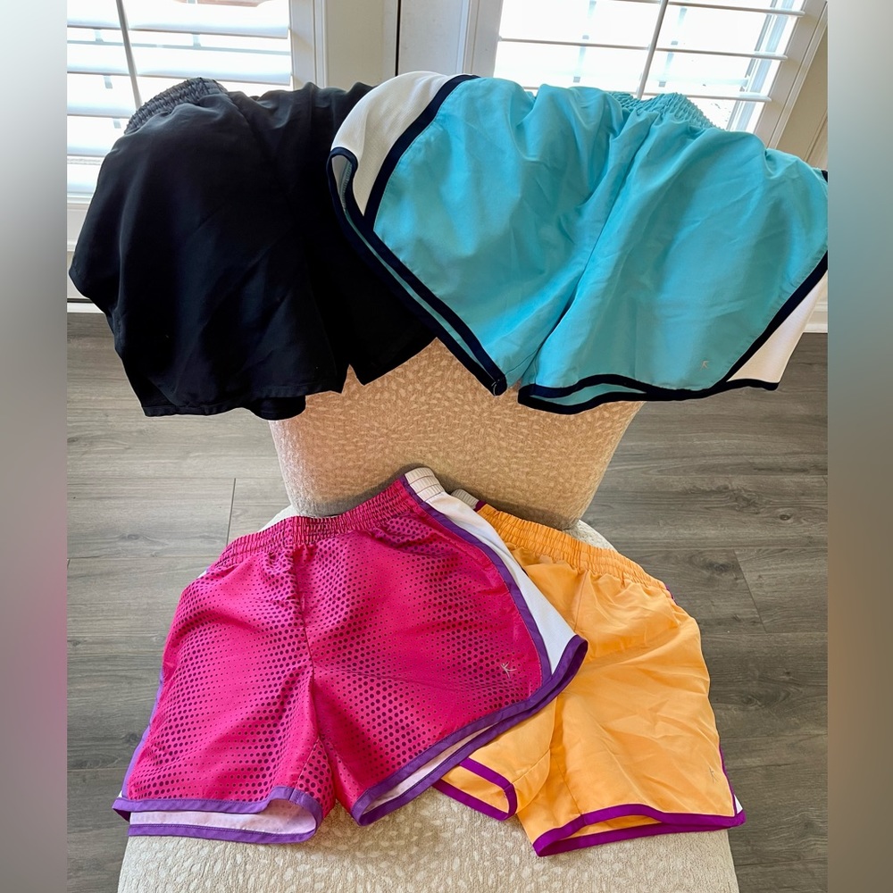 Bundle 4 Pair Danskin Now Athletic Shorts Size Small